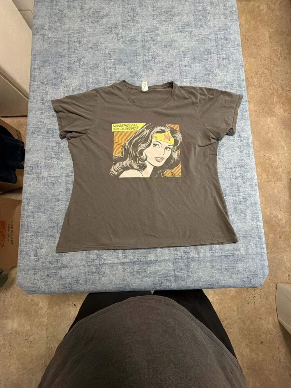 Port Company Wonder Woman 'Nevertheless, She Persisted' Graphic
